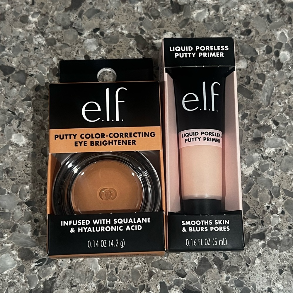 e.l.f. Cosmetics Putty Color Correcting Eye Brightener and Putty Primer